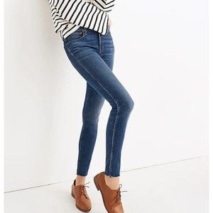 Madewell 9" High Rise Skinny Jeans Sz 27 Paloma Dark Wash Denim Pants